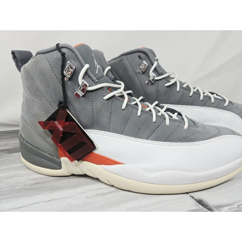 Nike Air Jordan Retro‎ 12 Cool Grey 2012 Size 13 Authentic Basketball w Box
